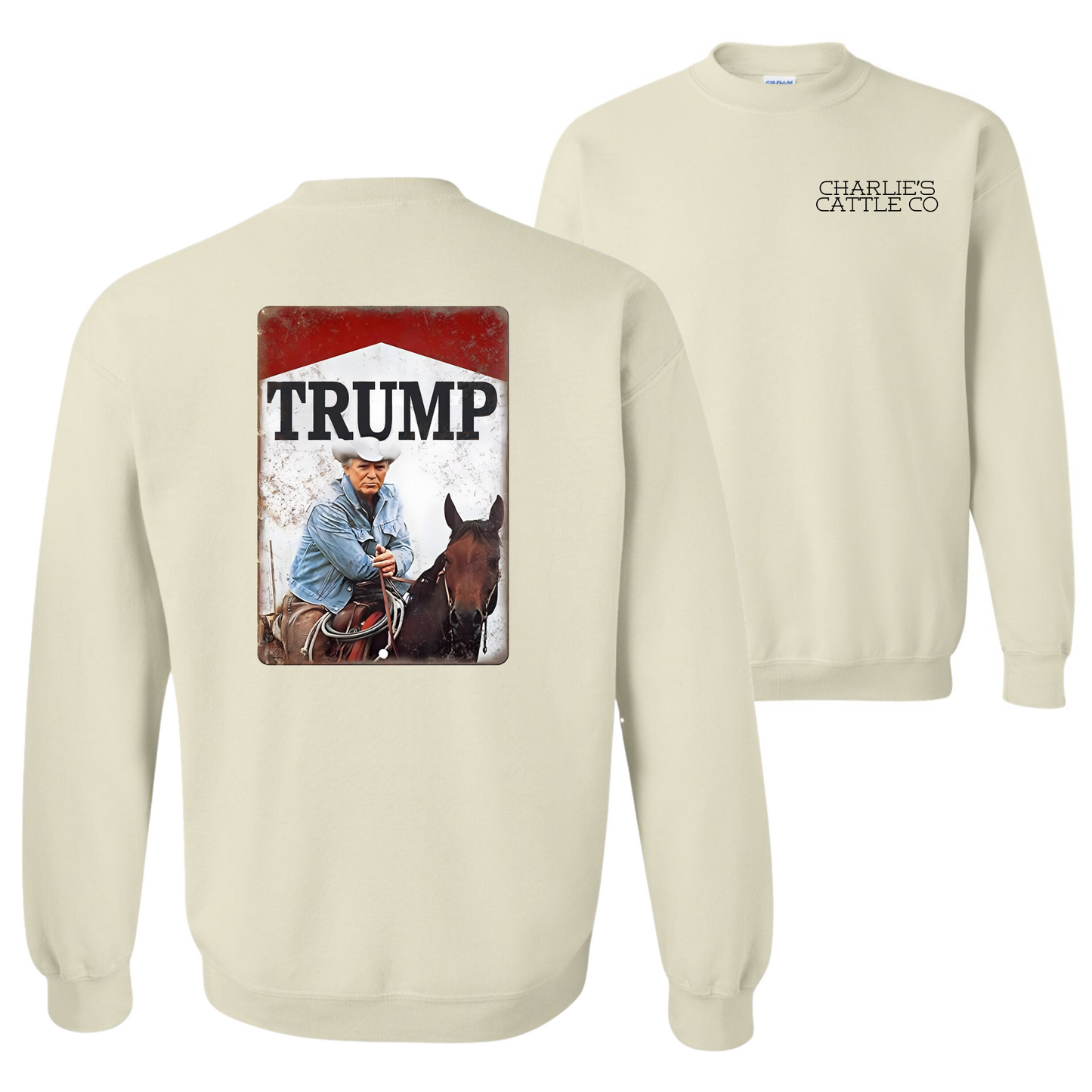 Cowboy Trump Sweatshirt