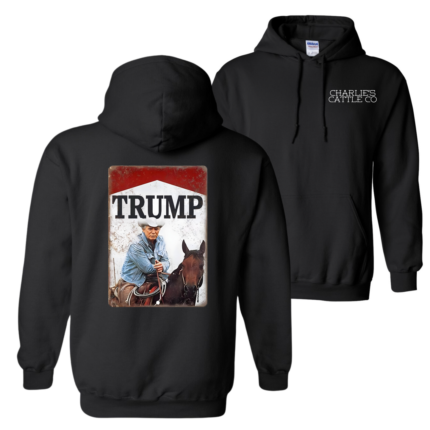 Cowboy Trump Hoodie