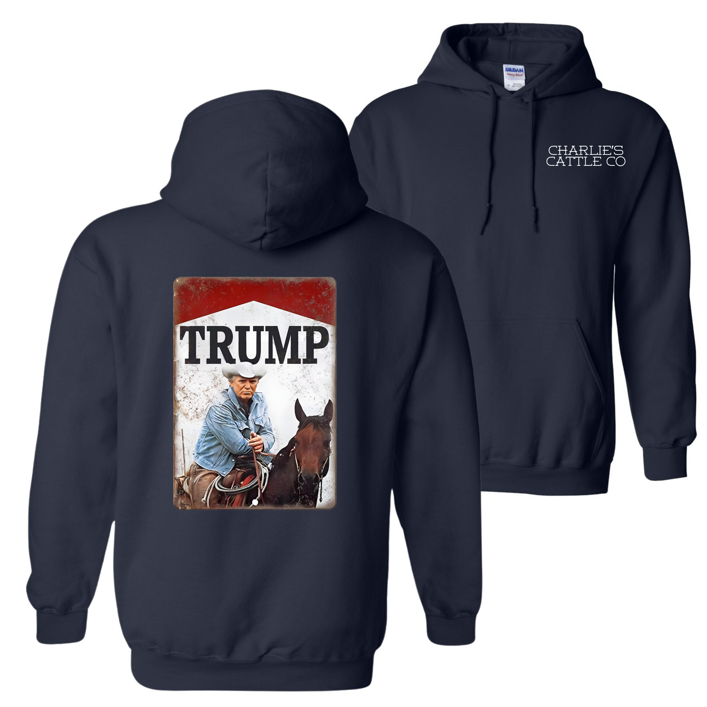 Cowboy Trump Hoodie