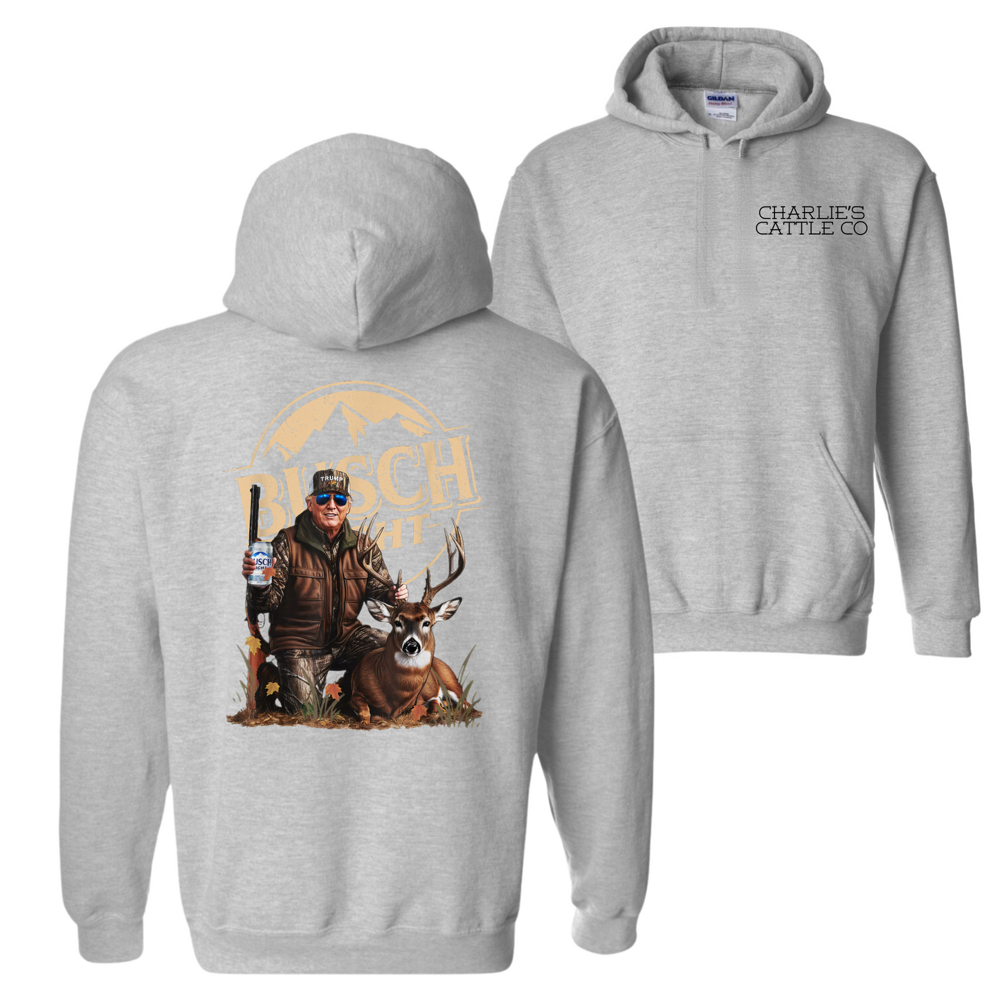 Trump Deer Hunting Hoodie