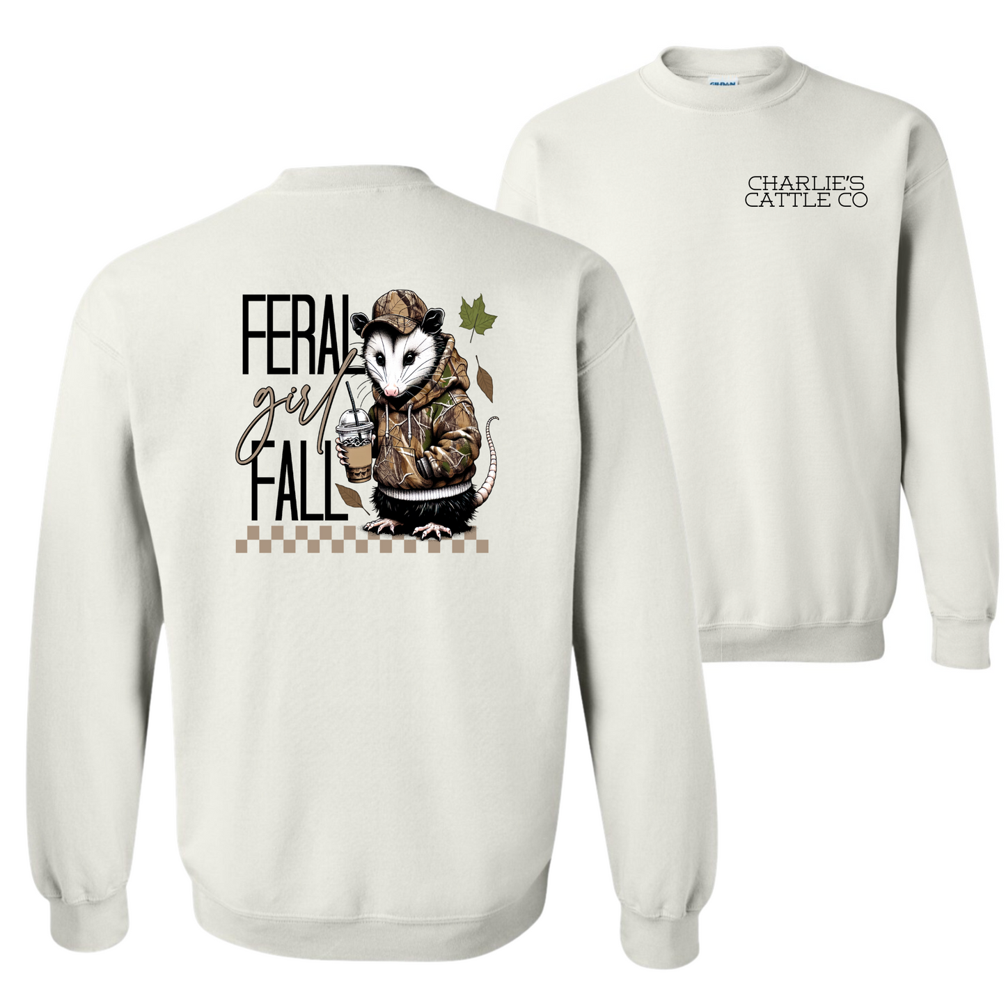 Feral Girl Fall Sweatshirt