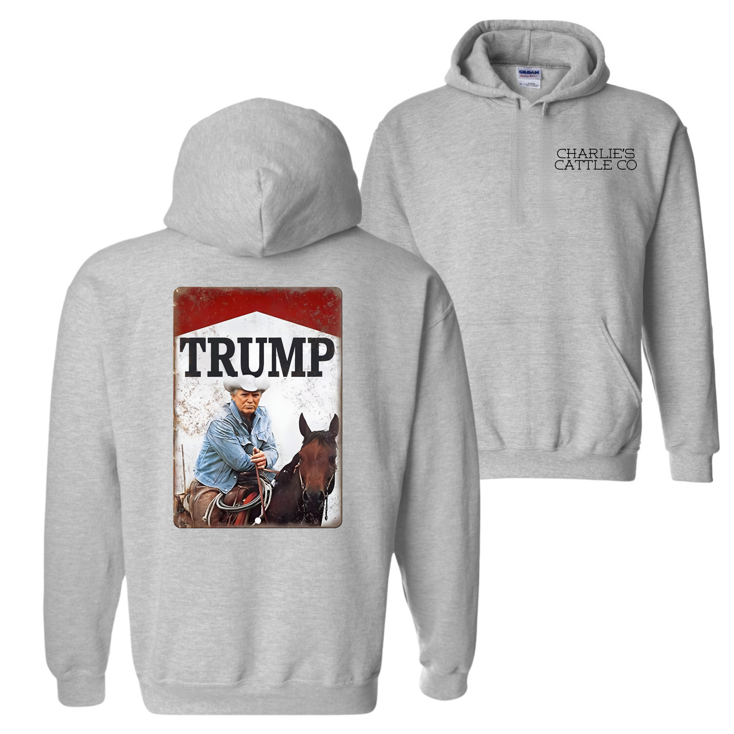 Cowboy Trump Hoodie