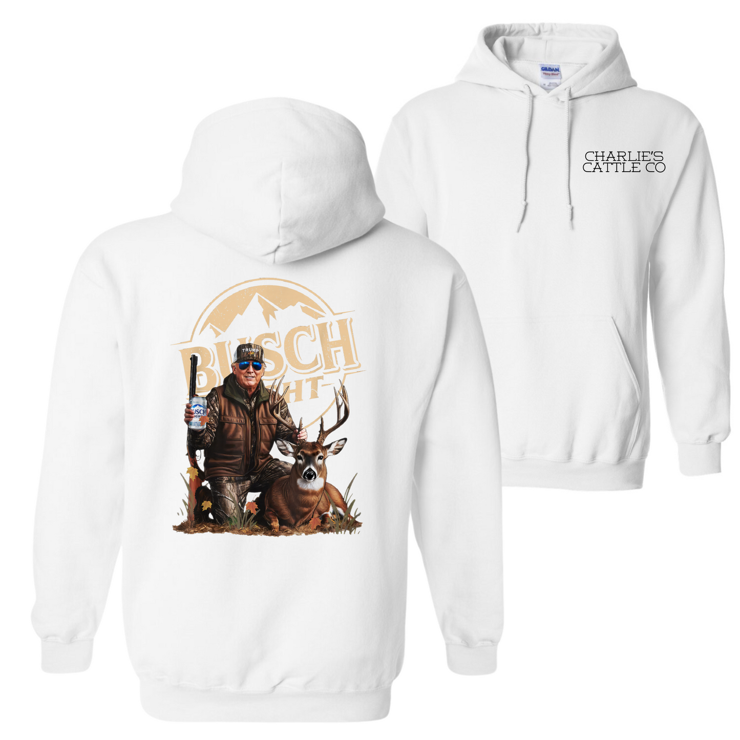 Trump Deer Hunting Hoodie