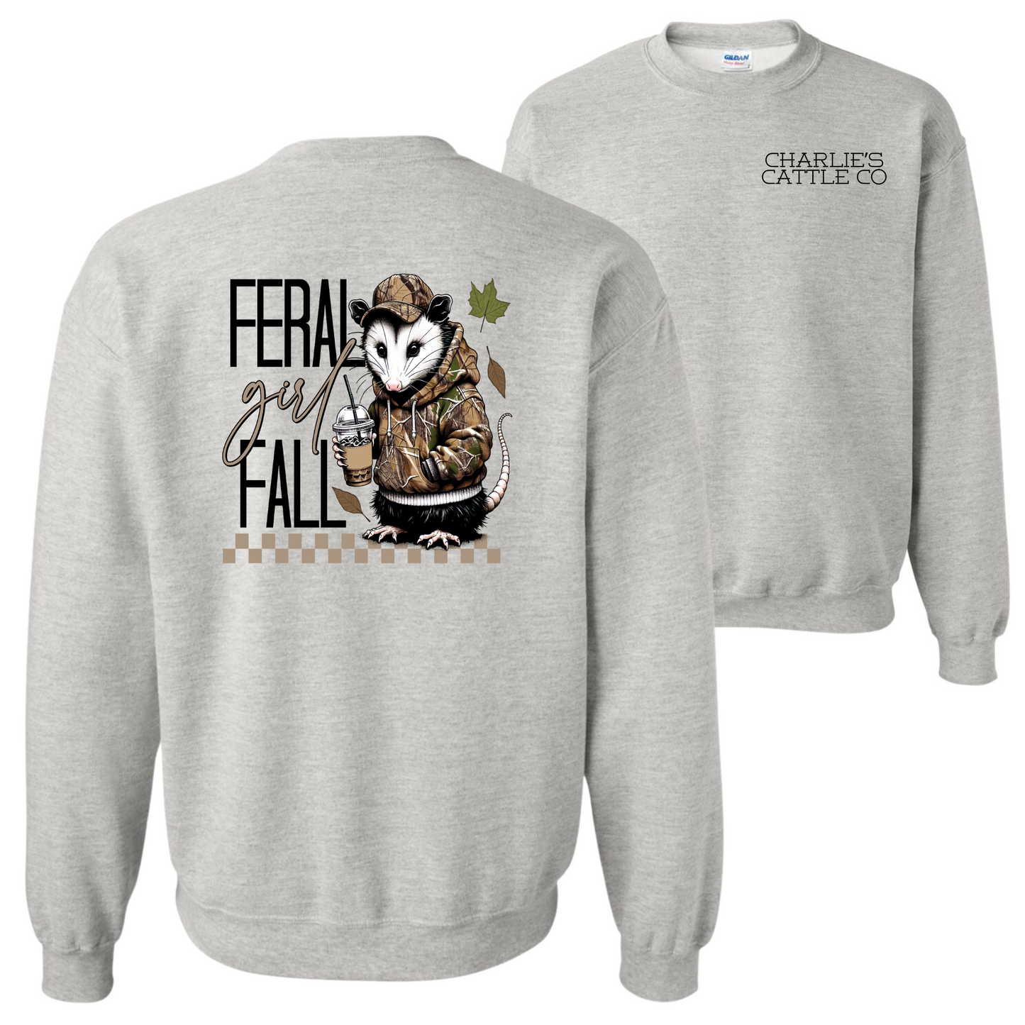 Feral Girl Fall Sweatshirt