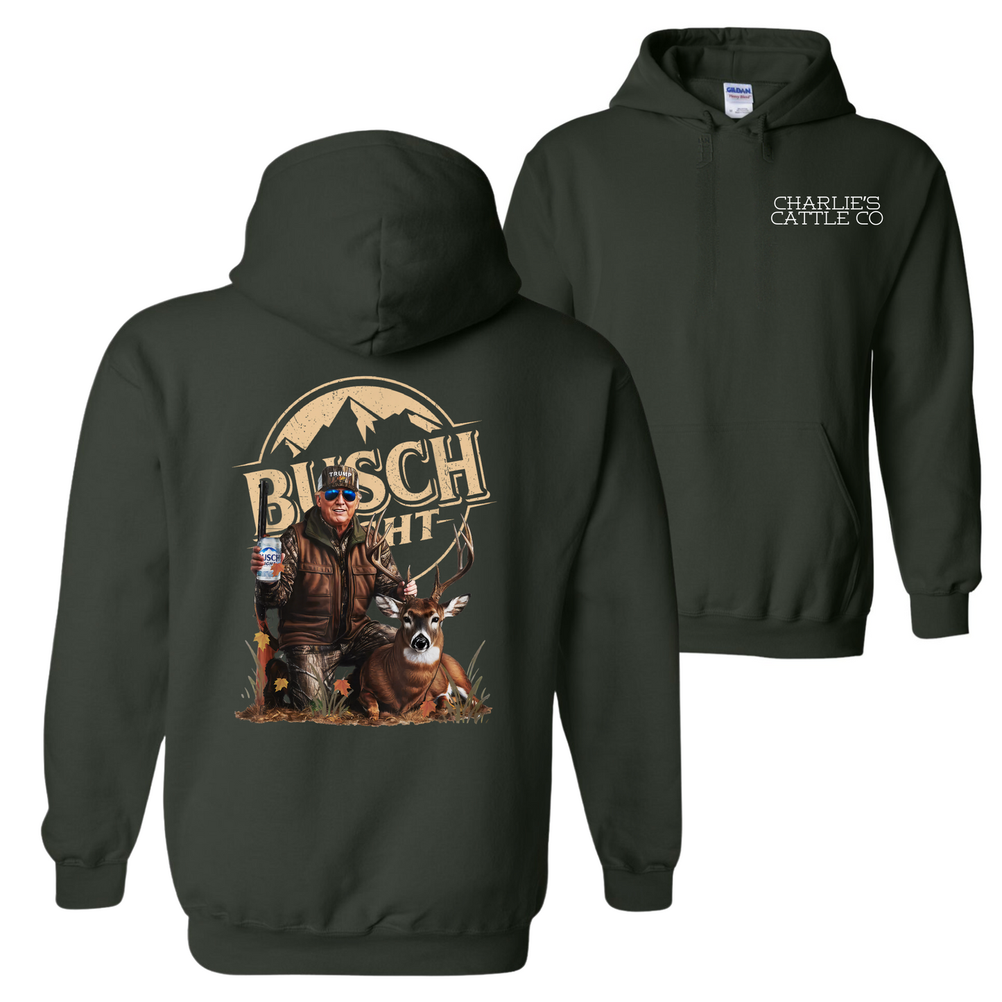 Trump Deer Hunting Hoodie