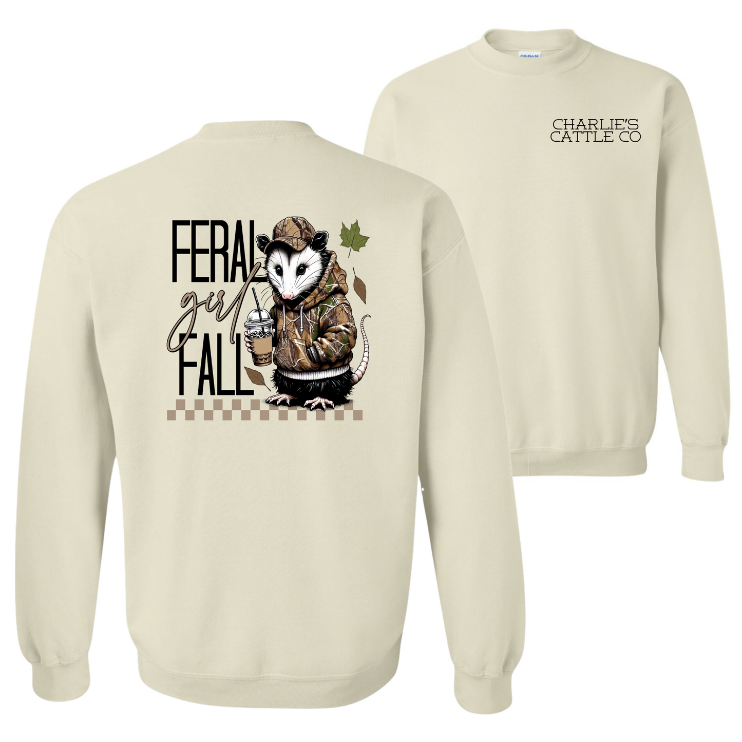 Feral Girl Fall Sweatshirt