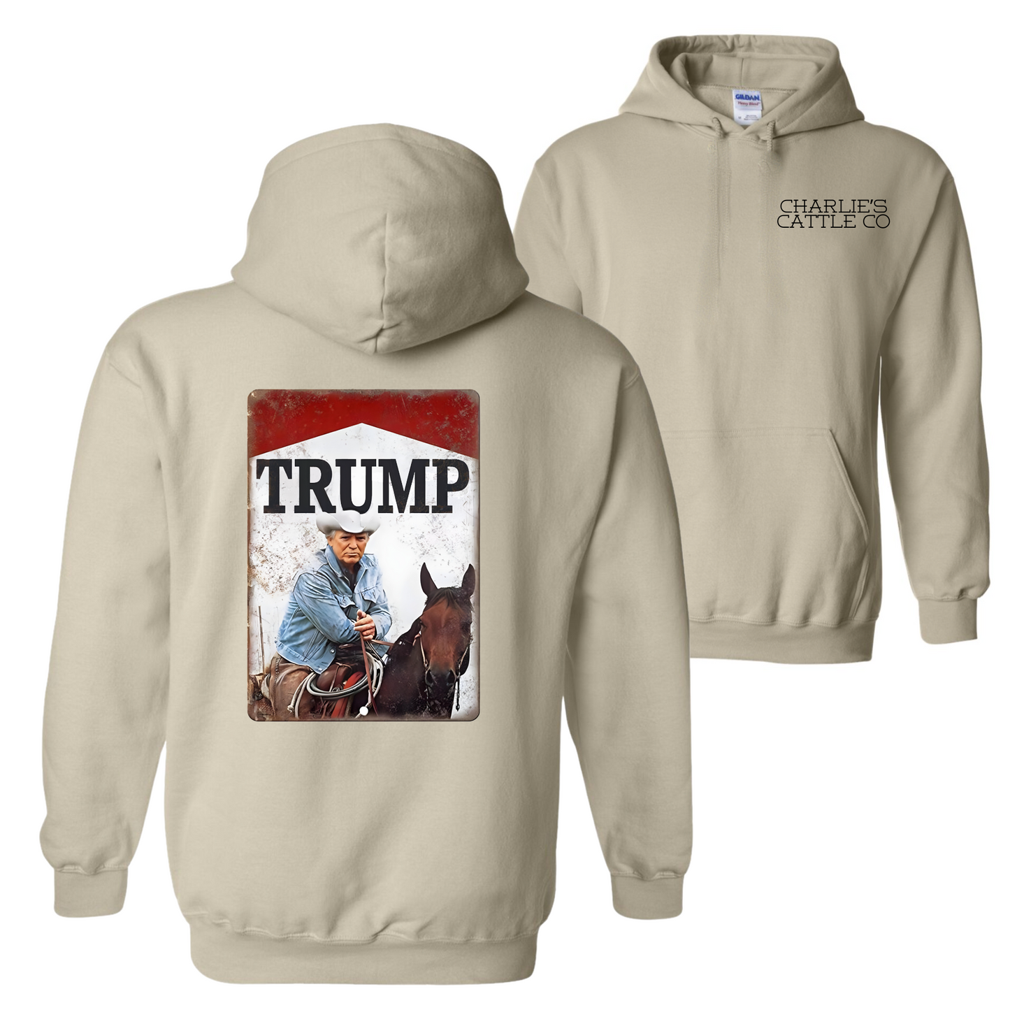 Cowboy Trump Hoodie