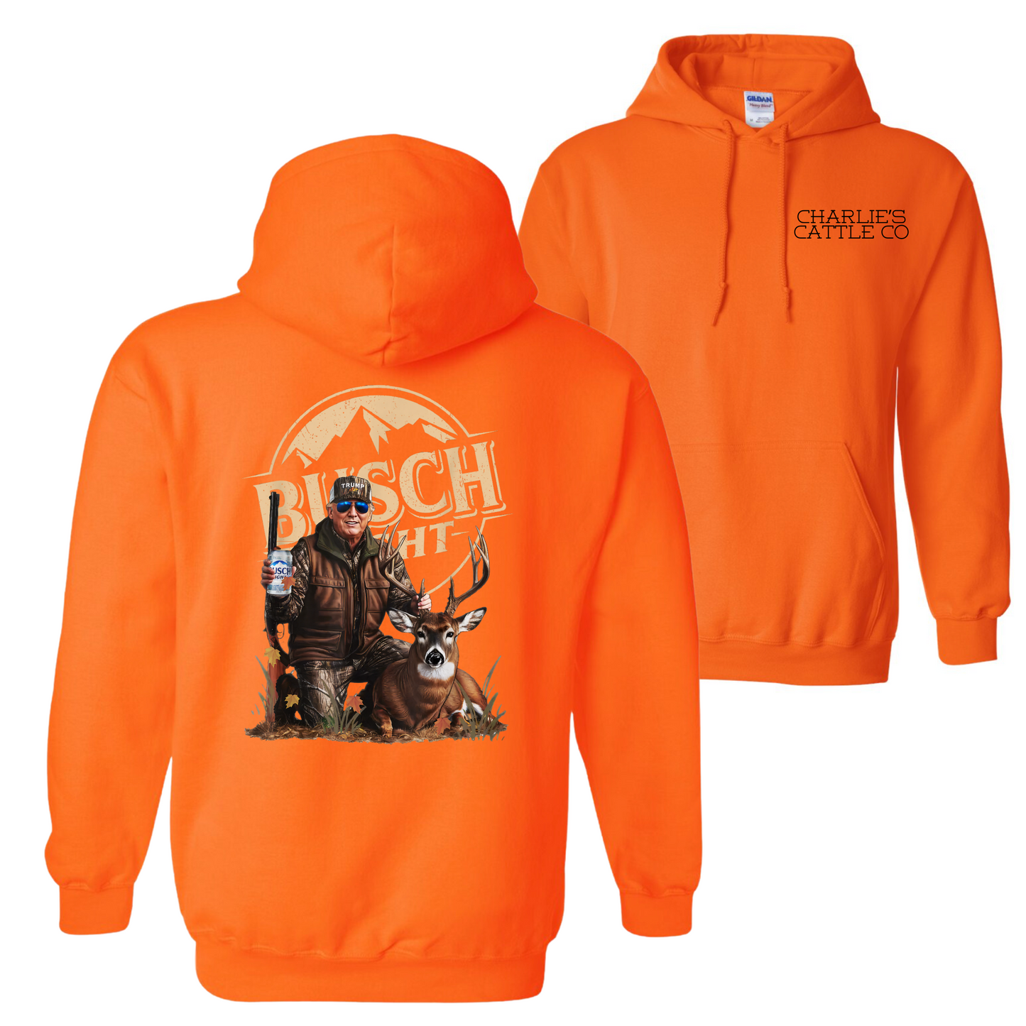 Trump Deer Hunting Hoodie