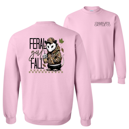 Feral Girl Fall Sweatshirt