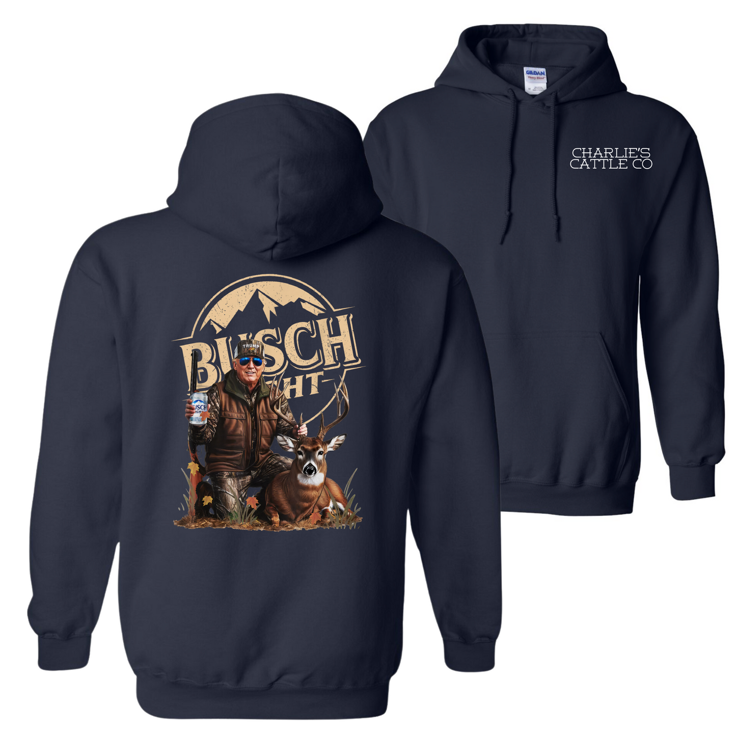 Trump Deer Hunting Hoodie