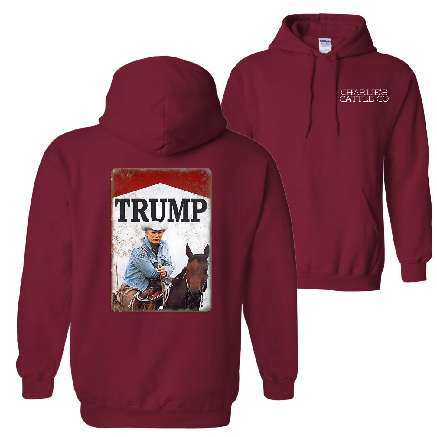 Cowboy Trump Hoodie