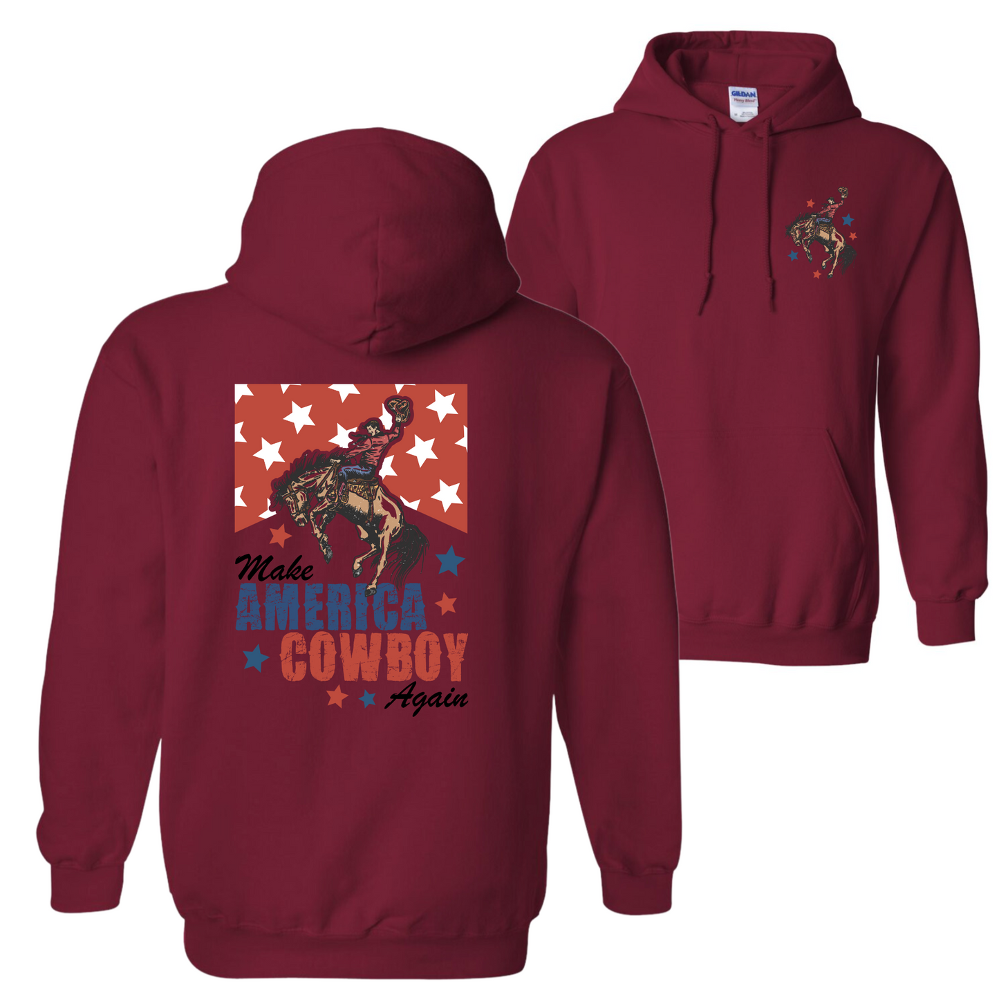 Make America Cowboy Again Hoodie