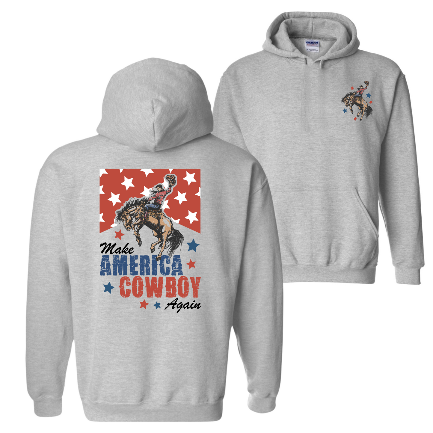 Make America Cowboy Again Hoodie