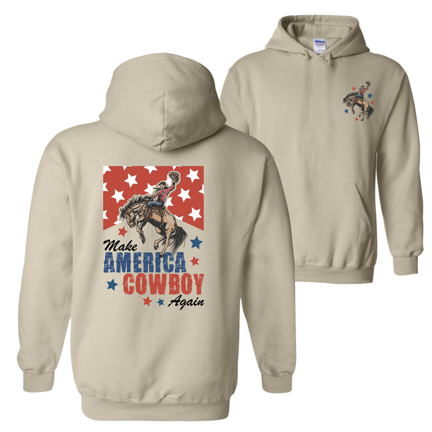 Make America Cowboy Again Hoodie