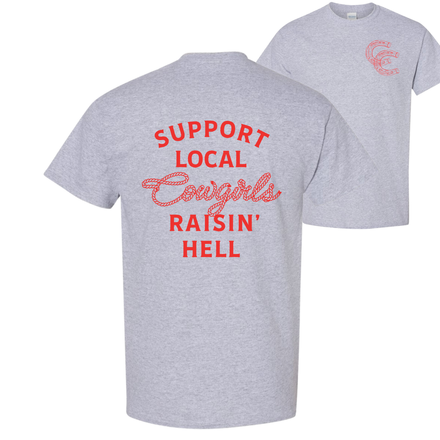 Support Local Cowgirls T-Shirt