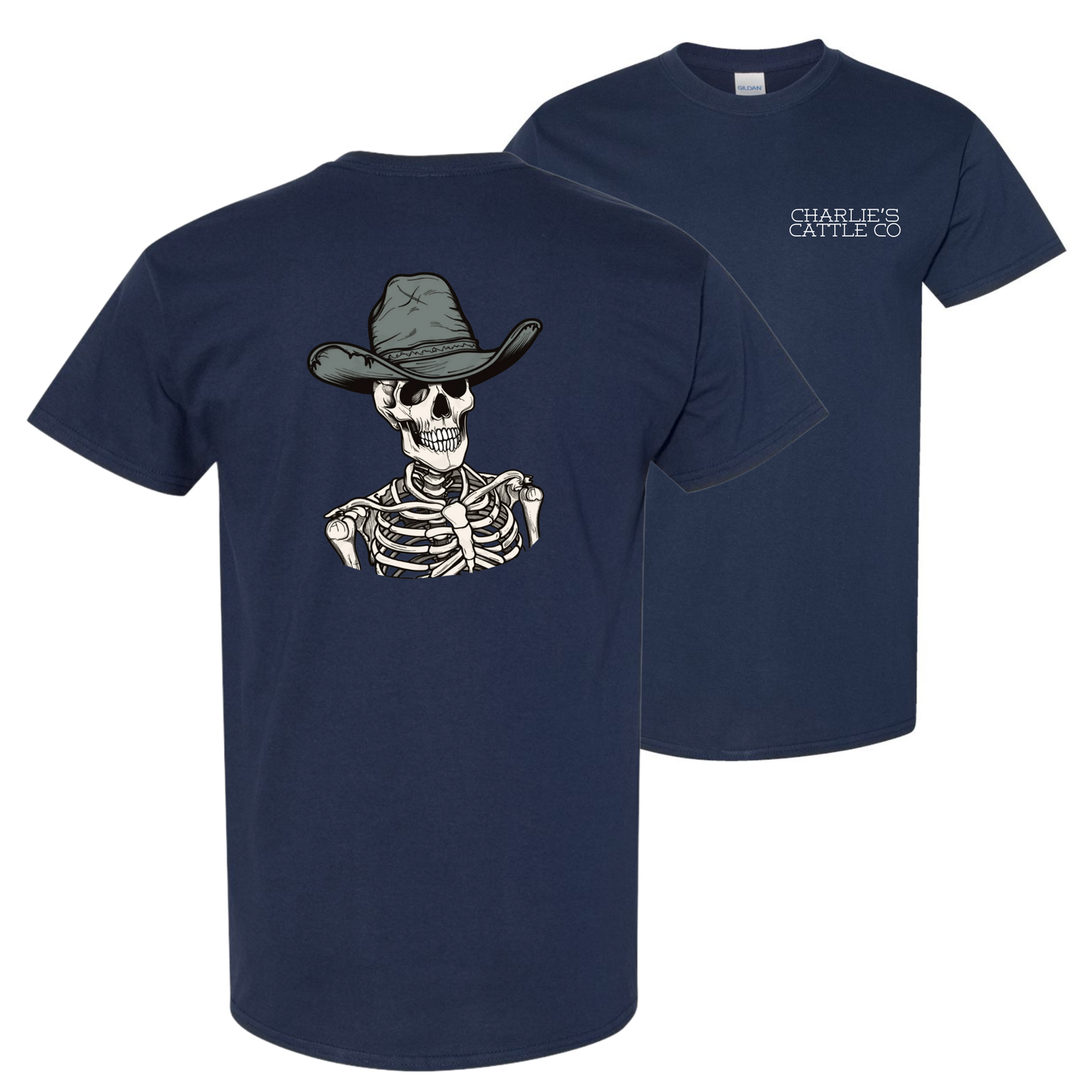 Cowboy Skeleton T-Shirt