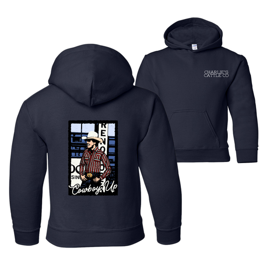 Lane Frost Cowboy Up Youth Hoodie