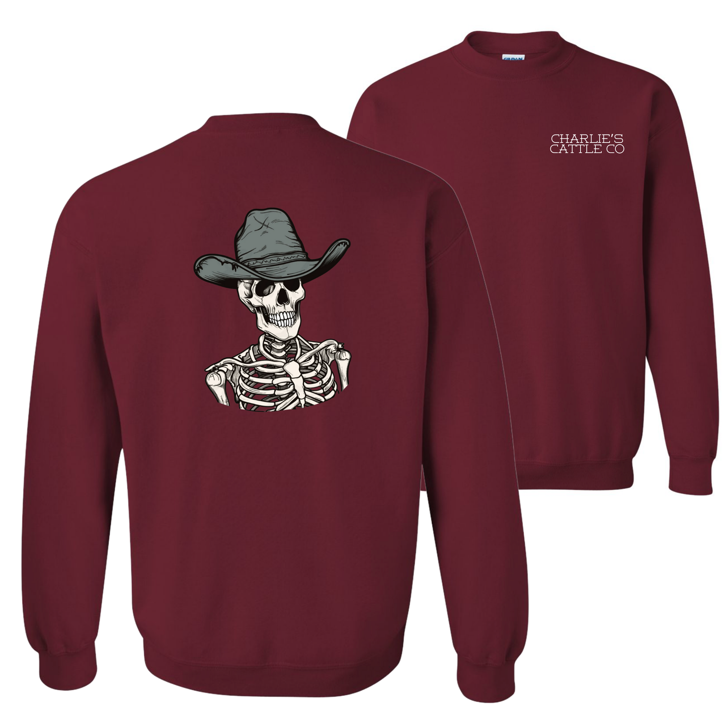 Cowboy Skeleton Sweatshirt