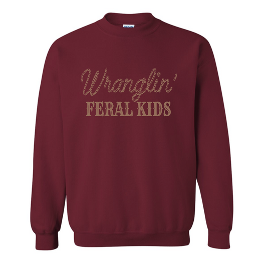 Wranglin' Feral Kids Sweatshirt