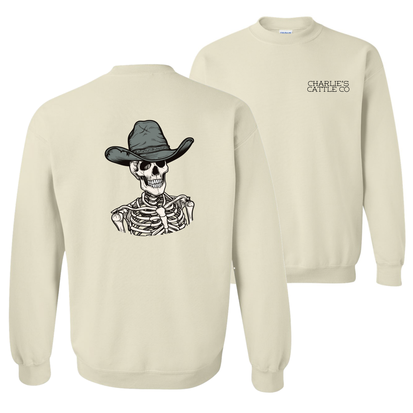 Cowboy Skeleton Sweatshirt