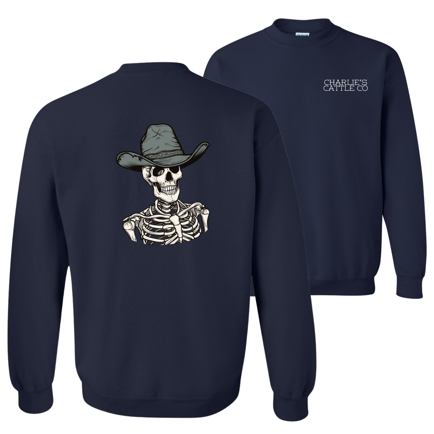 Cowboy Skeleton Sweatshirt