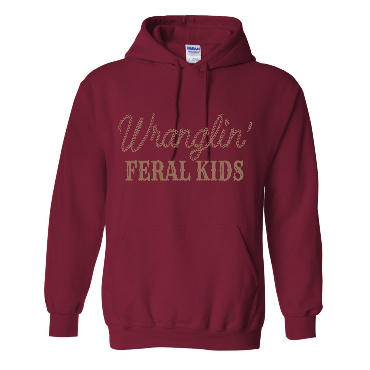 Wranglin' Feral Kids Hoodie