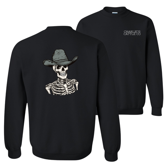 Cowboy Skeleton Sweatshirt