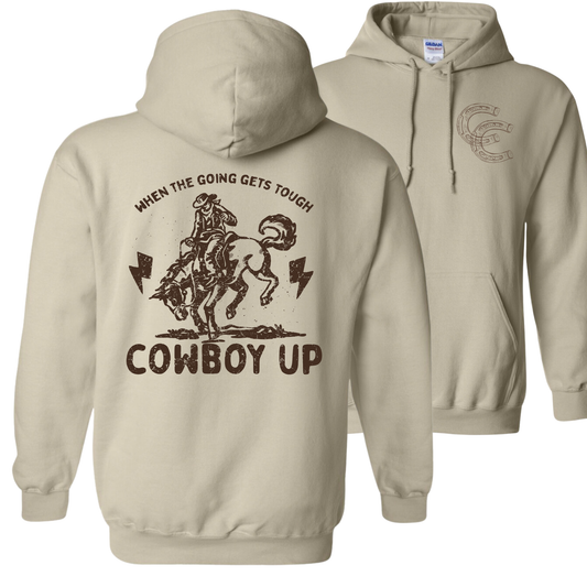 Cowboy Up Hoodie