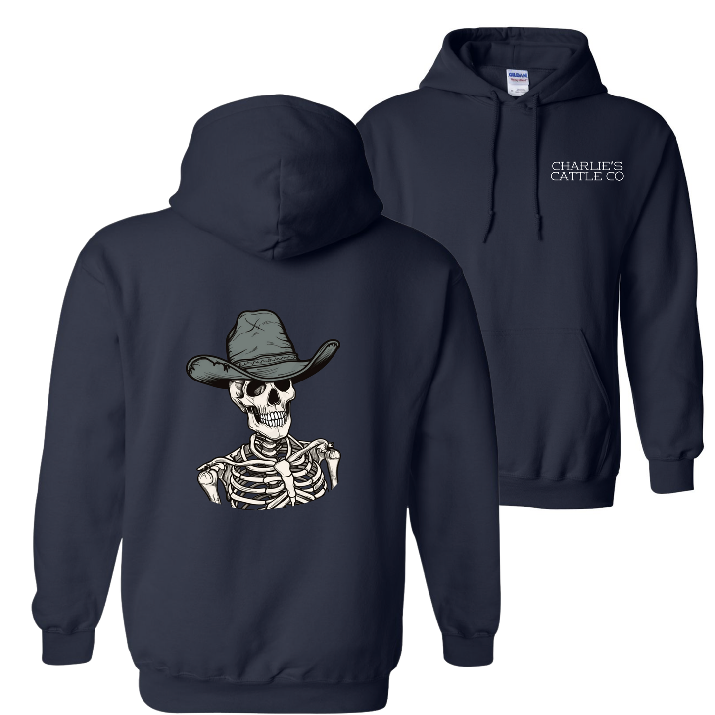 Cowboy Skeleton Hoodie