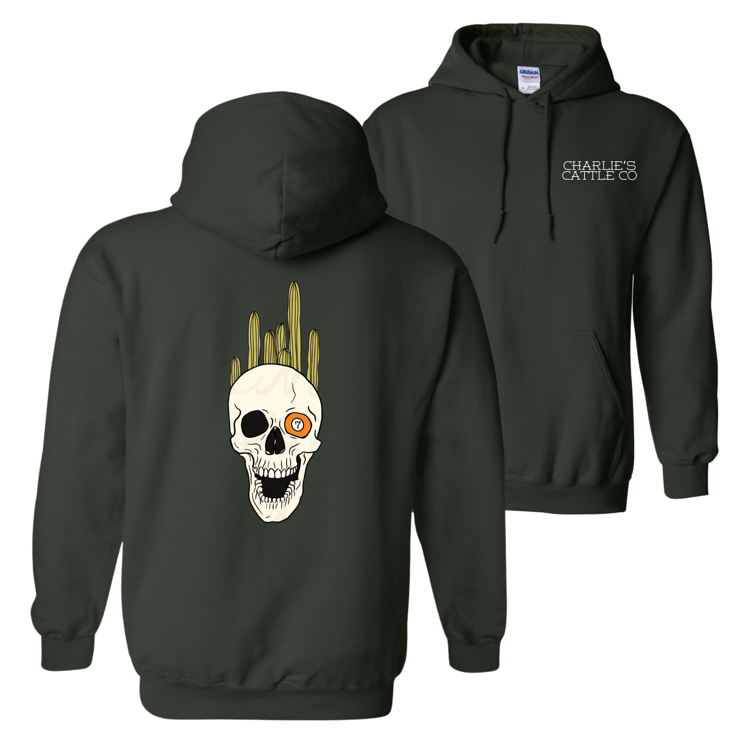Western Skull Hoodie