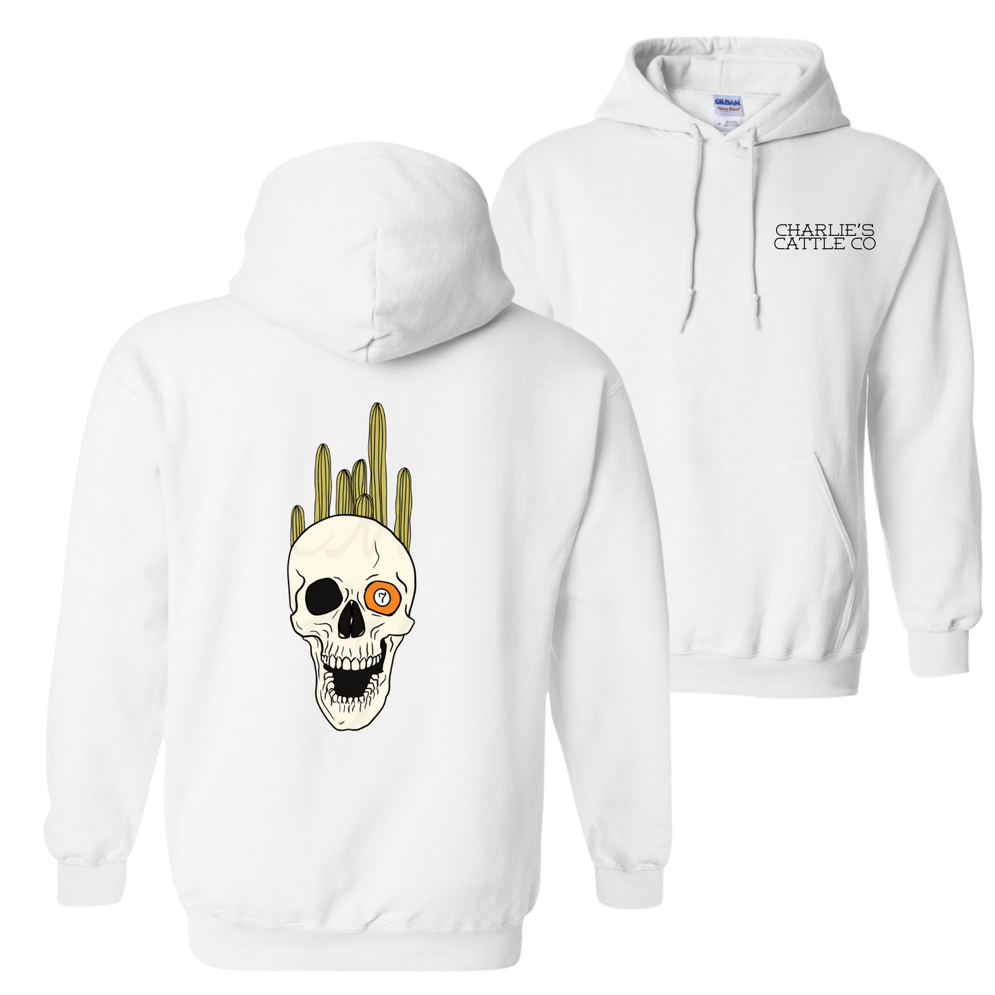 Western Skull Hoodie